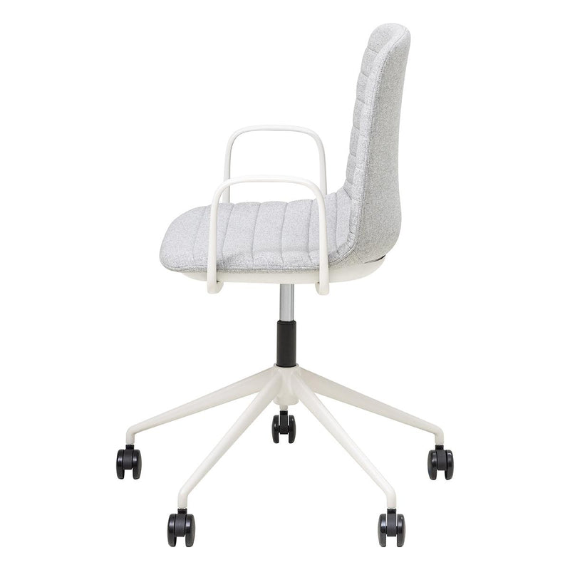 Sofia Chair with Gas Lift (with Tilt) Castor Base and Arms-Elite Office Furniture