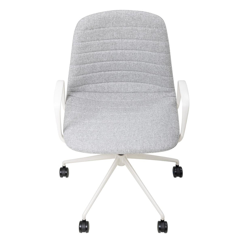 Sofia Chair with Gas Lift Castor Base and Arms-Elite Office Furniture