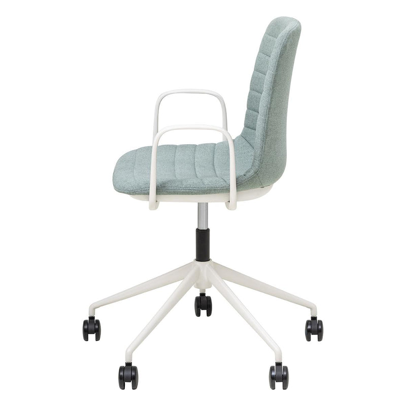 Sofia Chair with Gas Lift (with Tilt) Castor Base and Arms-Elite Office Furniture