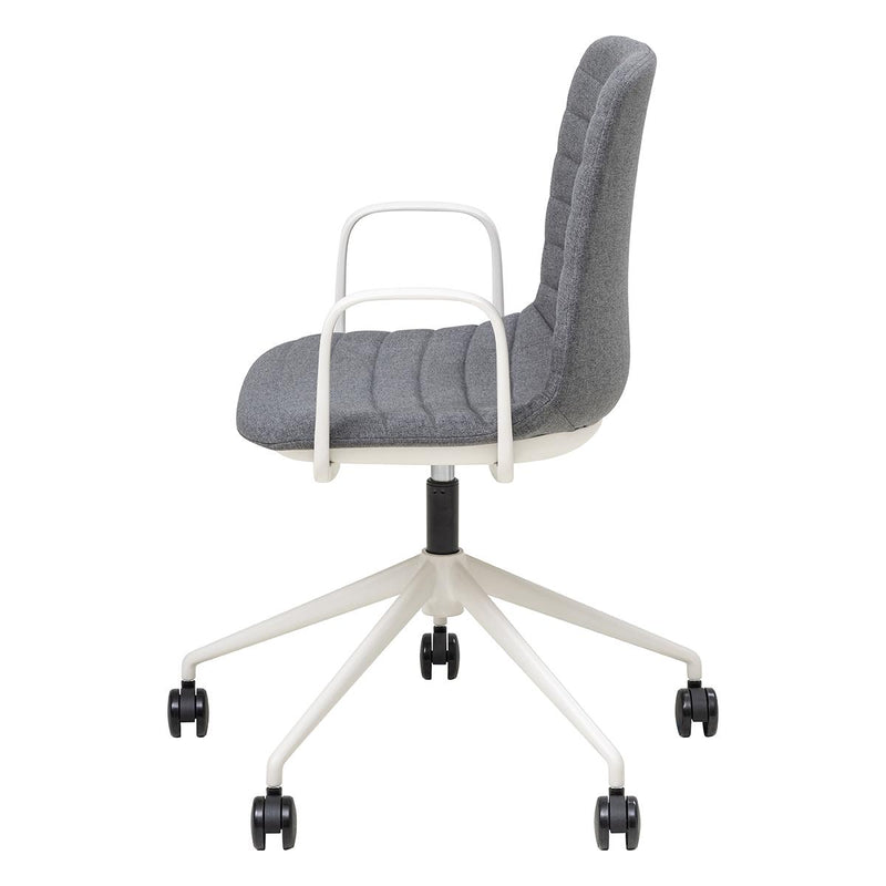 Sofia Chair with Gas Lift (with Tilt) Castor Base and Arms-Elite Office Furniture