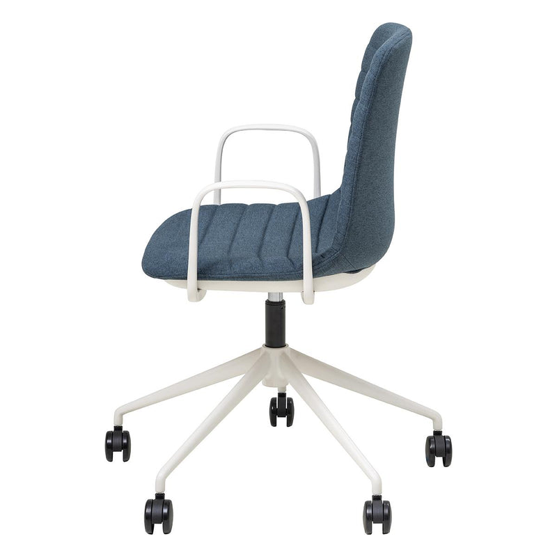 Sofia Chair with Gas Lift Castor Base and Arms-Elite Office Furniture