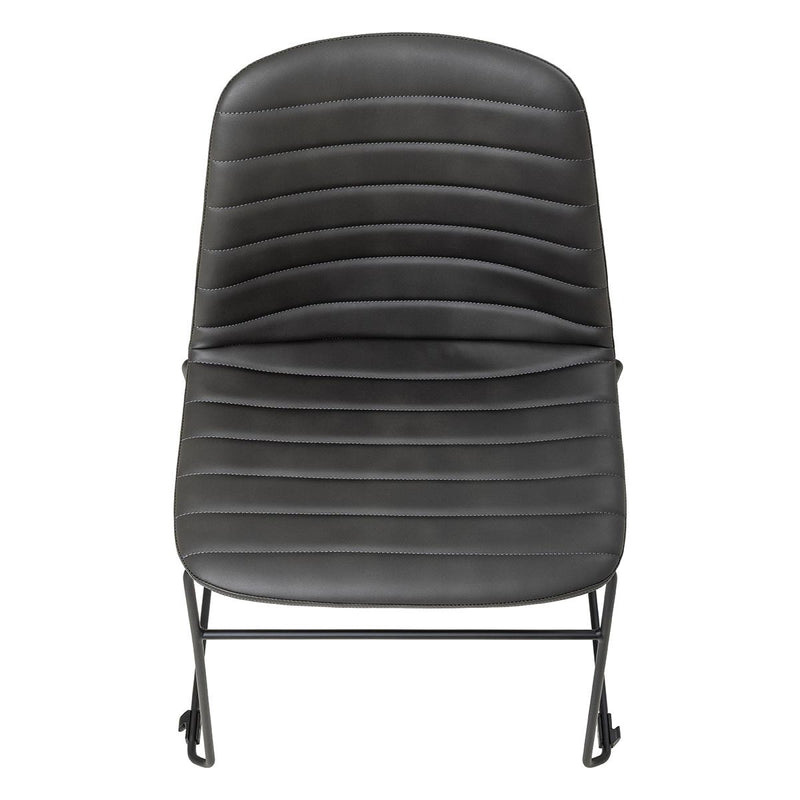 Sofia Chair with Sled Powdercoated Base-Elite Office Furniture