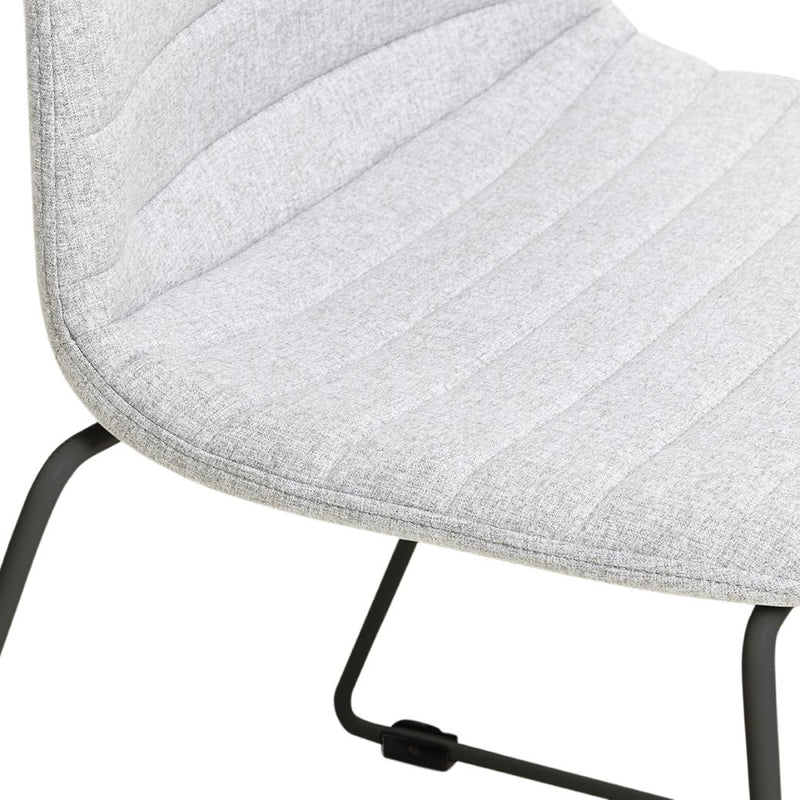 Sofia Chair with Sled Powdercoated Base-Elite Office Furniture