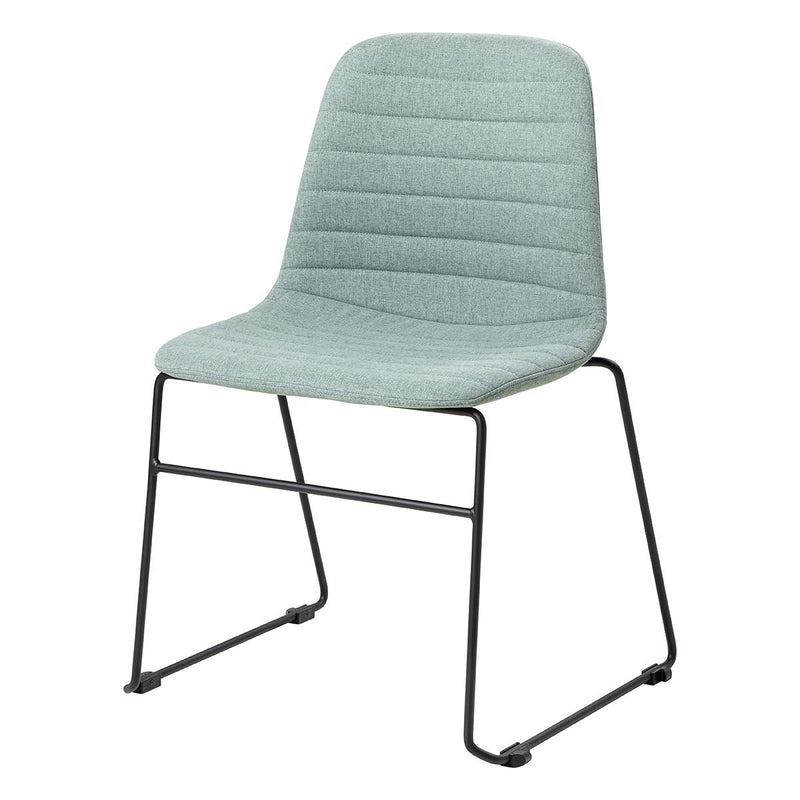 Sofia Chair with Sled Powdercoated Base-Elite Office Furniture