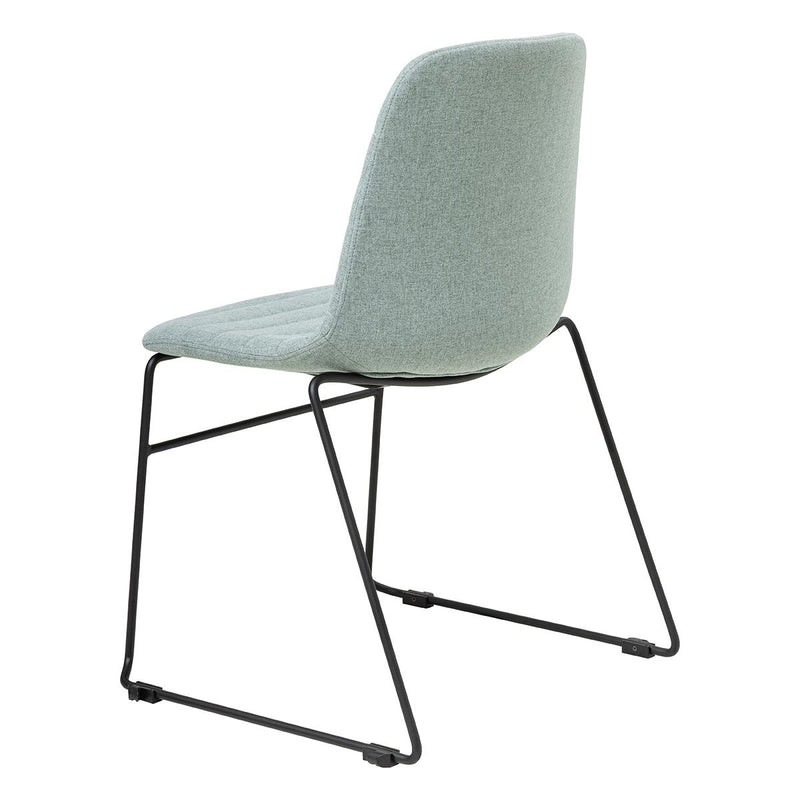 Sofia Chair with Sled Powdercoated Base-Elite Office Furniture