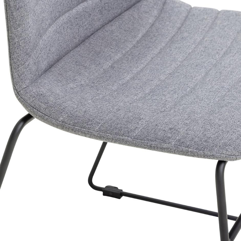 Sofia Chair with Sled Powdercoated Base-Elite Office Furniture