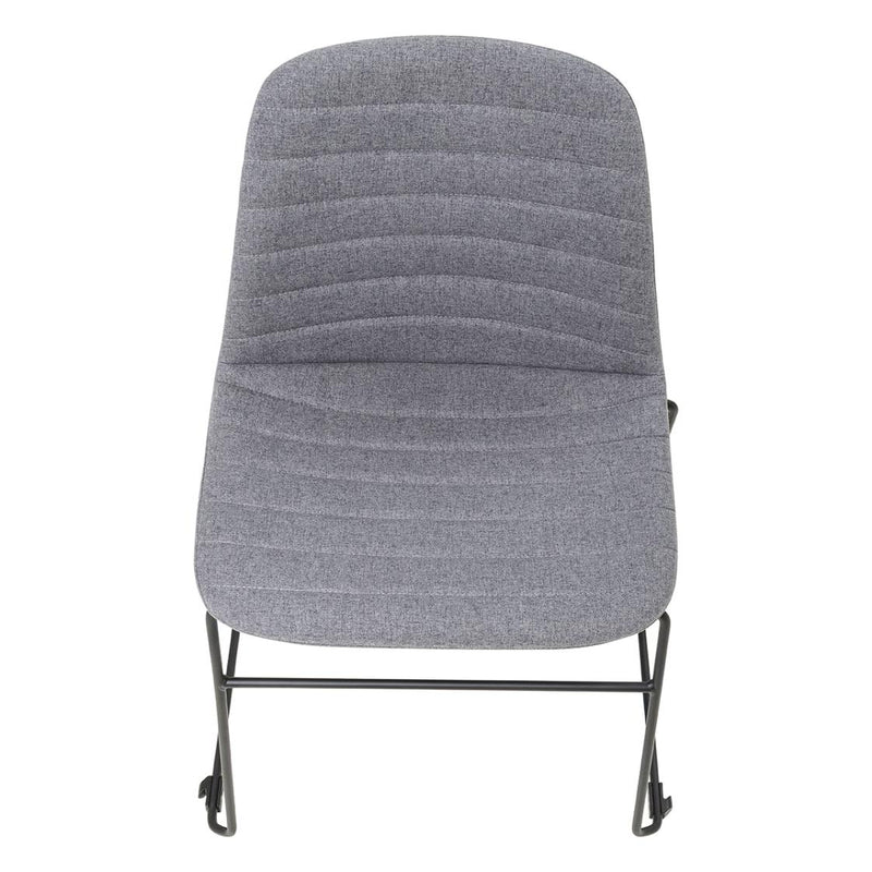 Sofia Chair with Sled Powdercoated Base-Elite Office Furniture