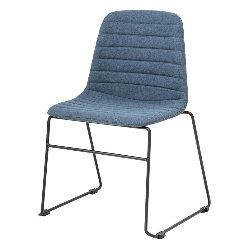 Sofia Chair with Sled Powdercoated Base-Elite Office Furniture