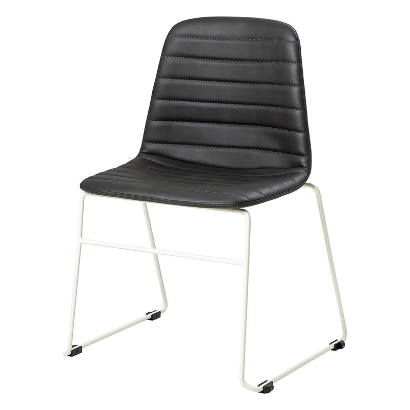 Sofia Chair with Sled Powdercoated Base-Elite Office Furniture