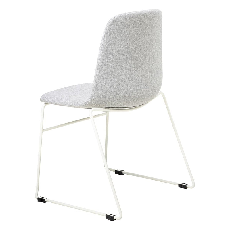 Sofia Chair with Sled Powdercoated Base-Elite Office Furniture