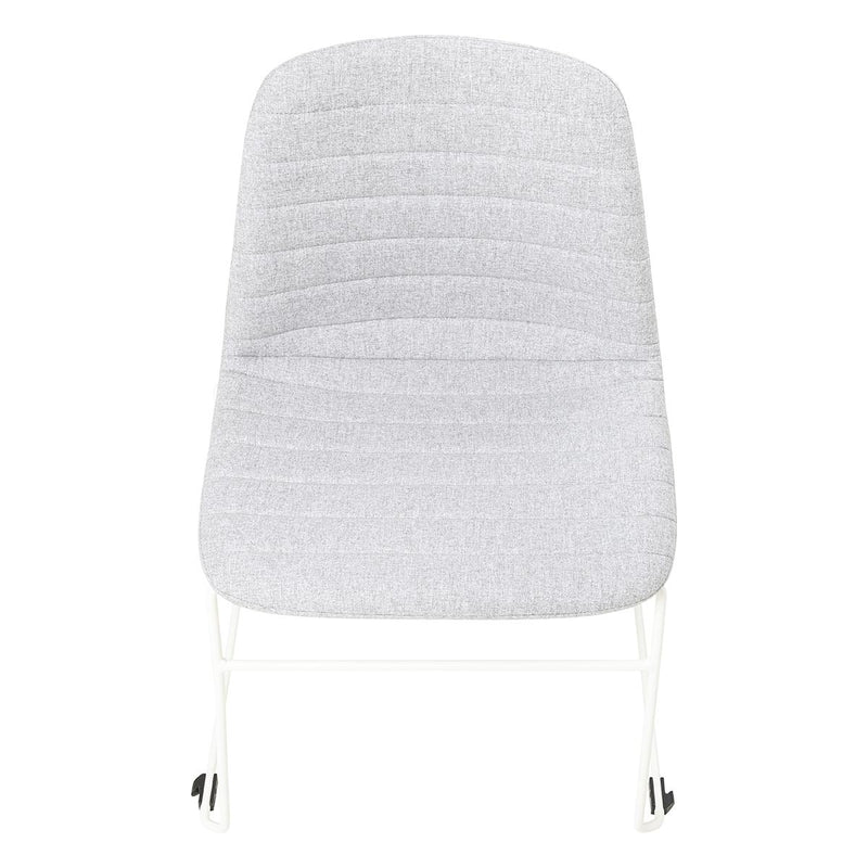 Sofia Chair with Sled Powdercoated Base-Elite Office Furniture