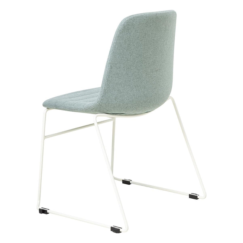 Sofia Chair with Sled Powdercoated Base-Elite Office Furniture