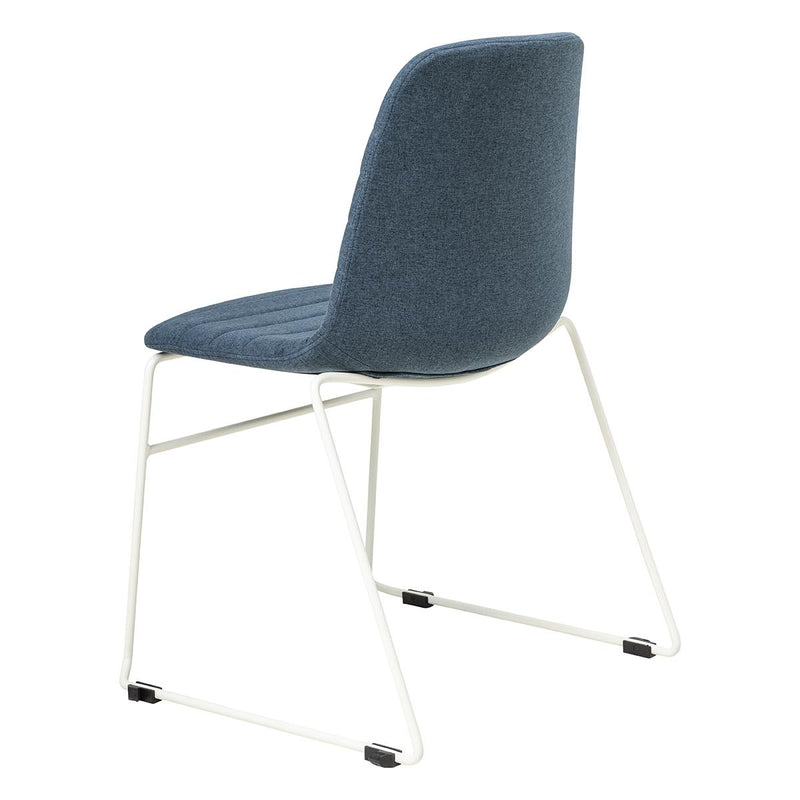 Sofia Chair with Sled Powdercoated Base-Elite Office Furniture