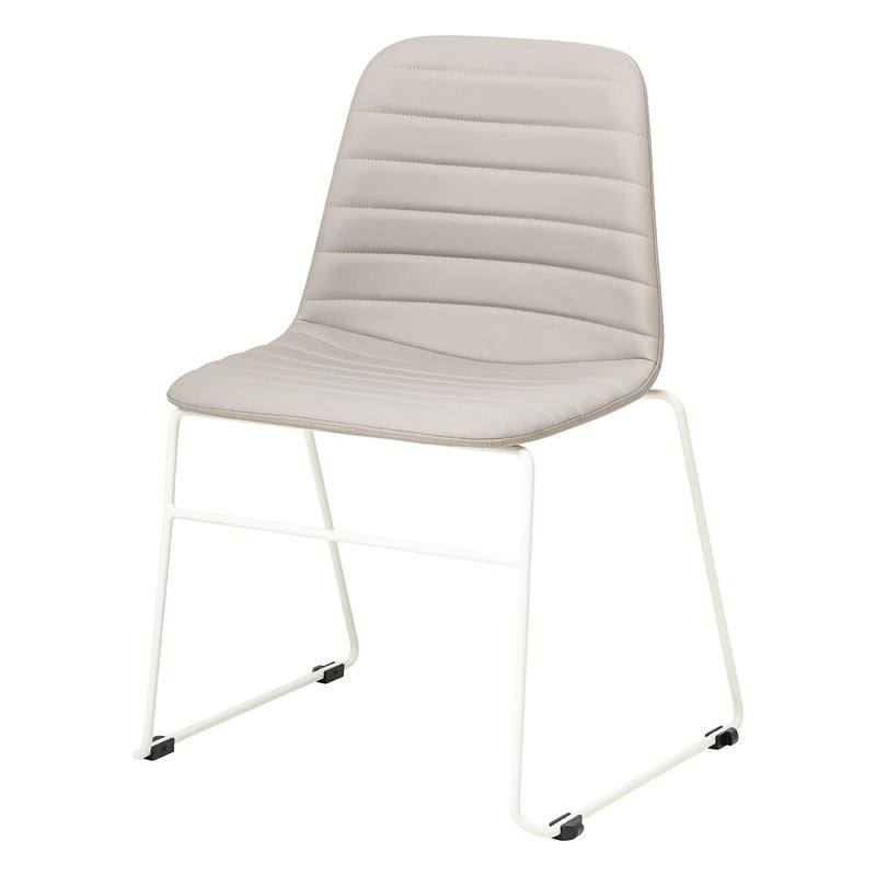 Sofia Chair with Sled Powdercoated Base-Elite Office Furniture