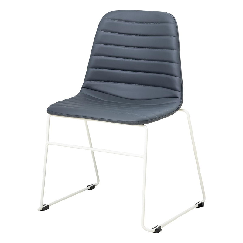 Sofia Chair with Sled Powdercoated Base-Elite Office Furniture