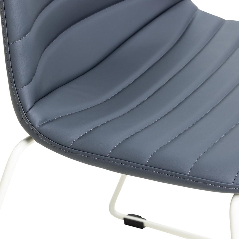Sofia Chair with Sled Powdercoated Base-Elite Office Furniture