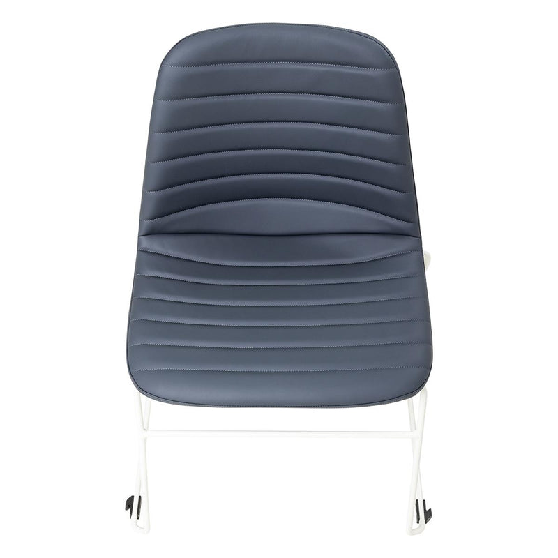 Sofia Chair with Sled Powdercoated Base-Elite Office Furniture