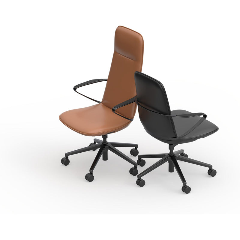 Nico Executive Boardroom Chair with Fixed Arms