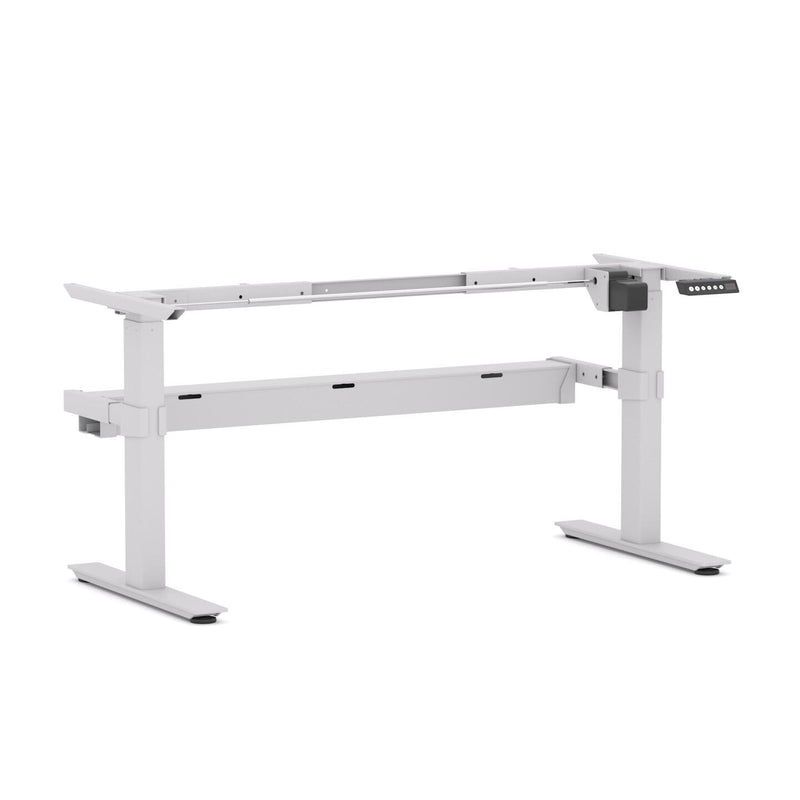 Agile 2C/1M Electric Straight Workstation - Frame Only
