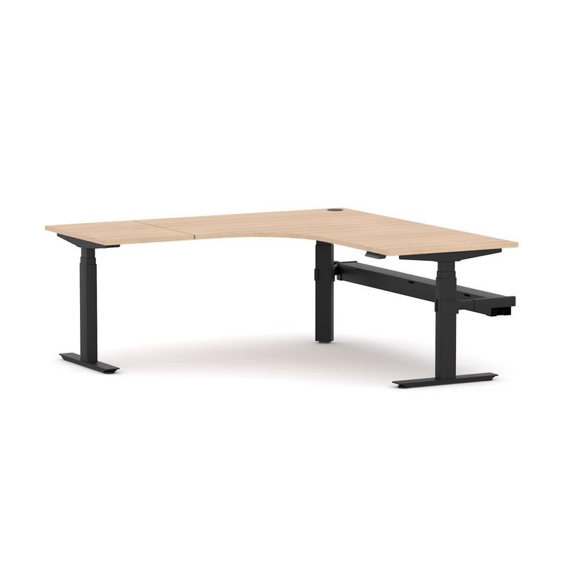 AgileMotion+ 3C/2M Electric Rectangle 90° Workstation