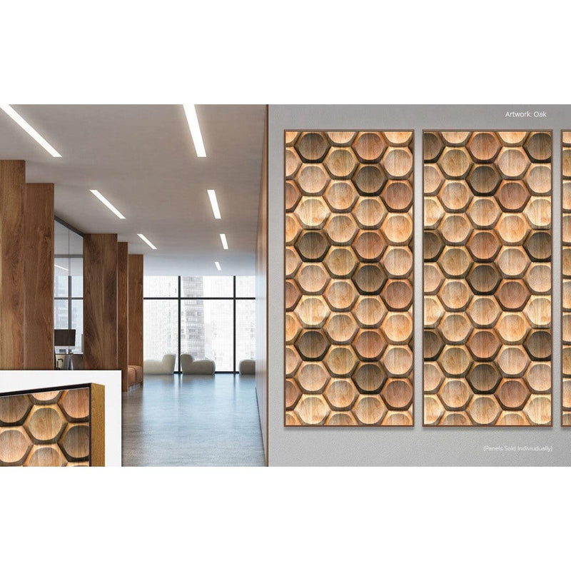 Acoustic Art LX33 Powder Coat - Oak