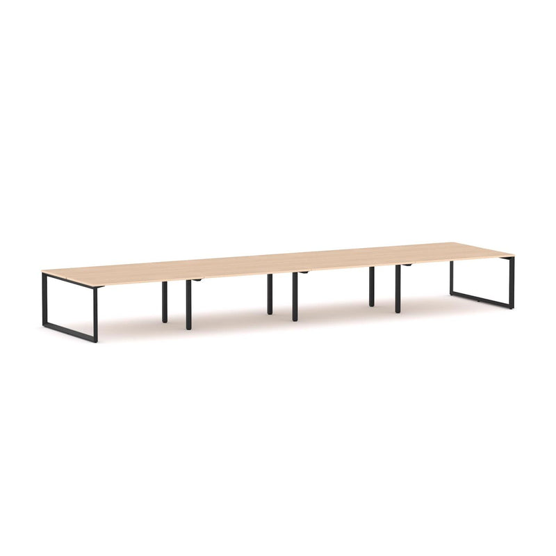 Anvil 8-Person Double-sided Desk Workstation