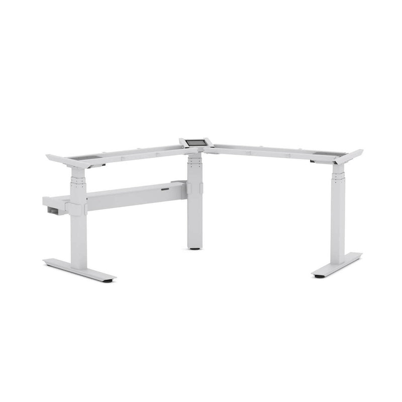 AgileMotion+ 3C/2M Electric Rectangle 120° Workstation - Frame Only