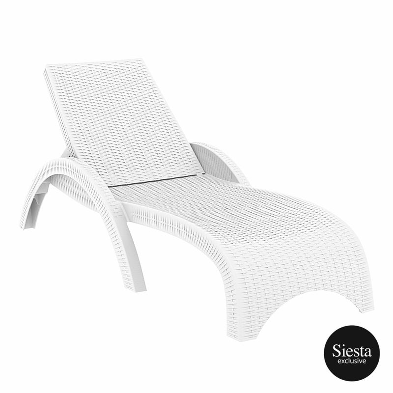 Fiji Sunlounger - No Cushion ( Pack of 2 chairs )
