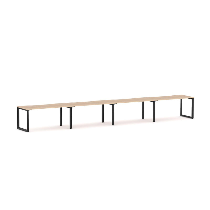 Anvil 4-Person Single-sided Desk Workstation