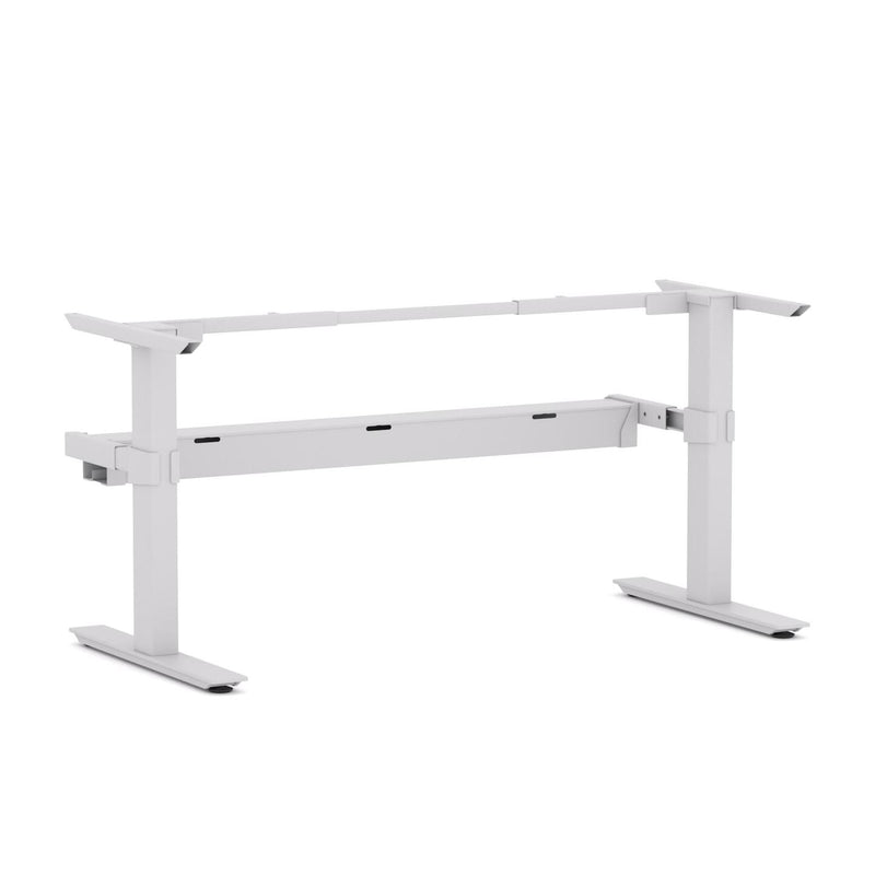 Agile Fixed Rectangle Straight Workstation Frame Only