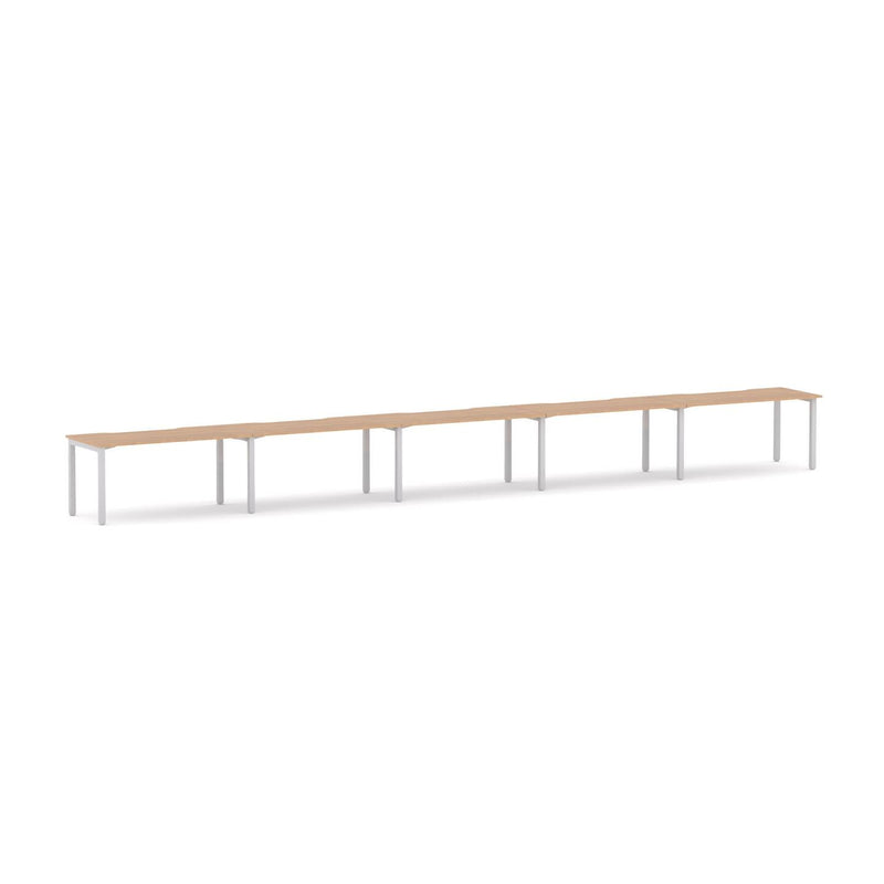 Axis 5-Person Single-sided Desk Workstation