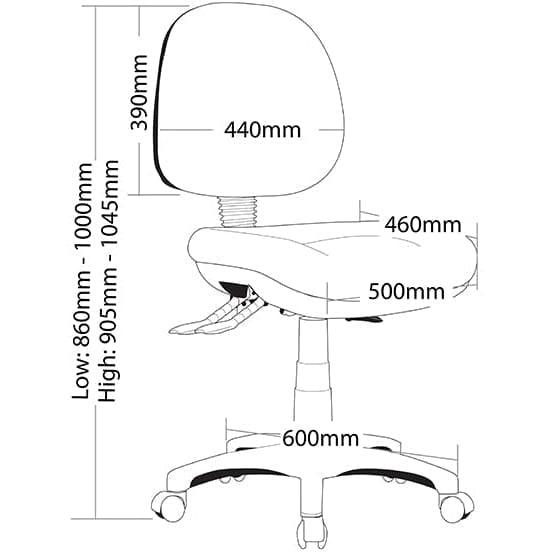 Prestige 3 Lever Task Chair