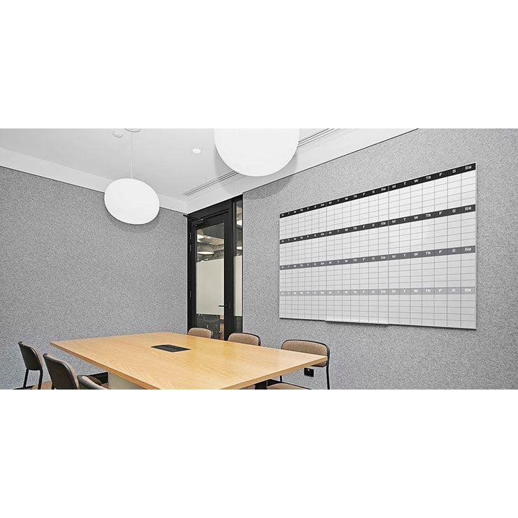 Printed Whiteboard with Standard Frame