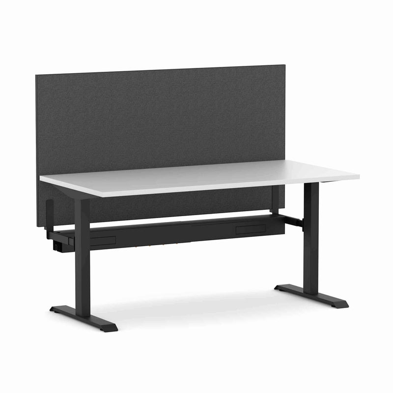 Klass Fixed Straight Workstation with Edge25 Screen