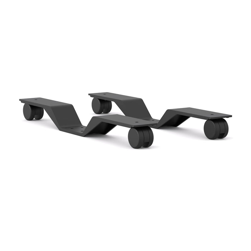 AgileMotion+ Feet Pair with Castors for Single Workstation