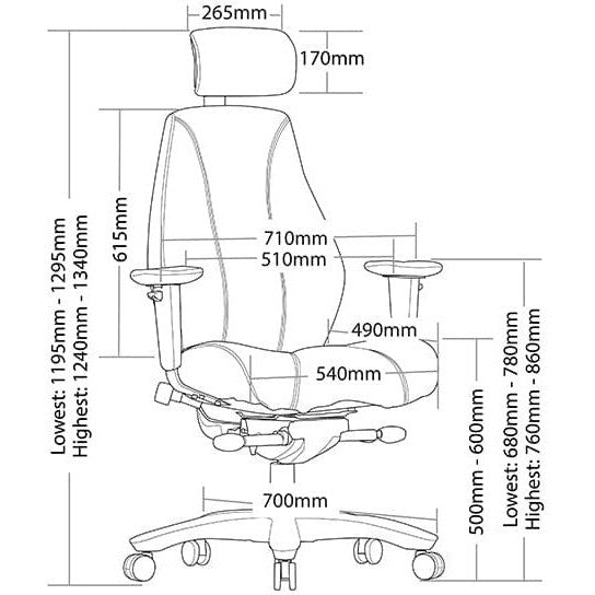 Raptor Multi Shift Seating Chair