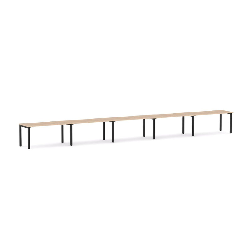 Axis 5-Person Single-sided Desk Workstation