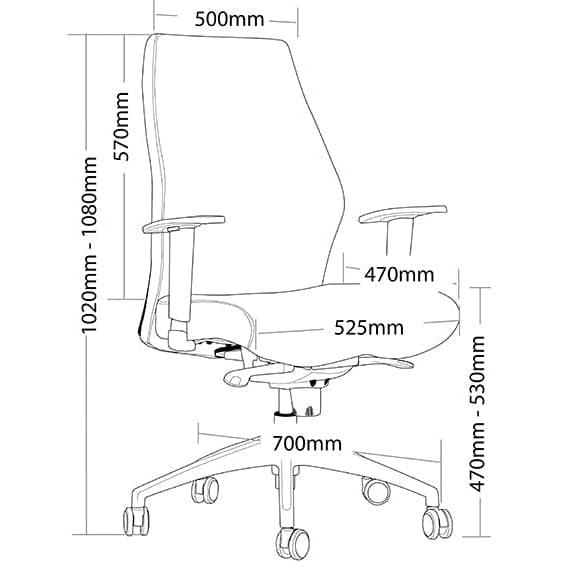 Regal Synchron Mechanism Executive Chair