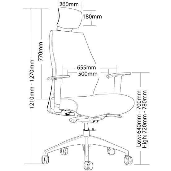 Regal Synchron Mechanism Executive Chair