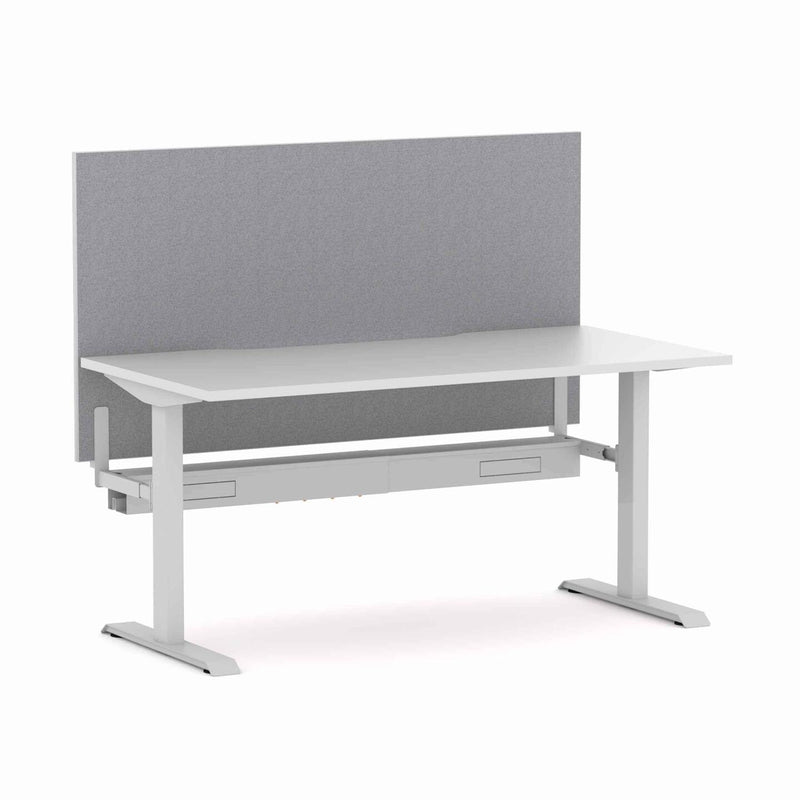 Klass Fixed Straight Workstation with Edge25 Screen