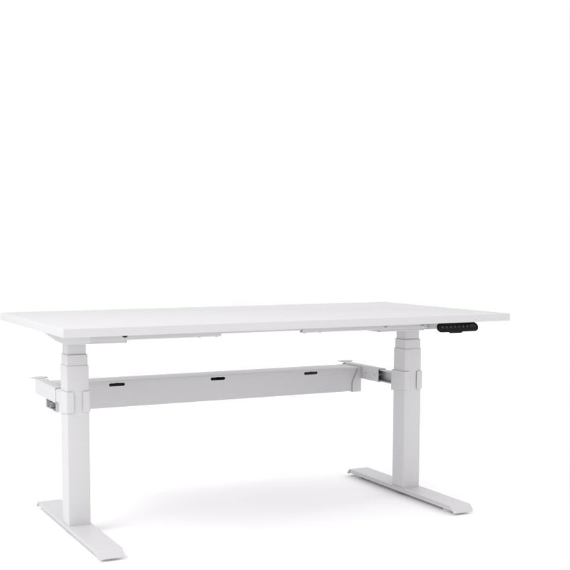 Dynamo Plus - Electric Height Adjustable Single Workstation