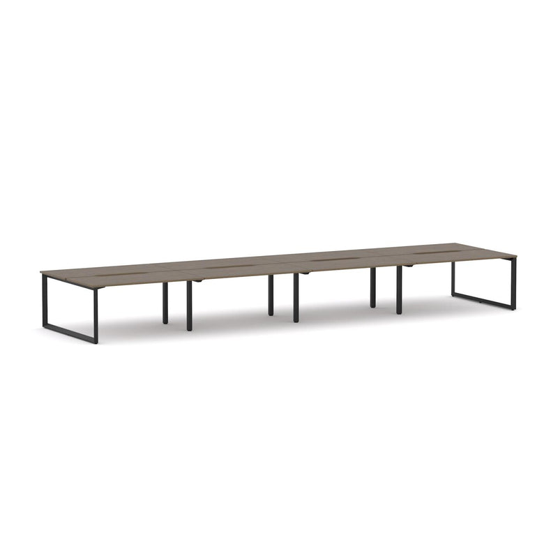 Anvil 8-Person Double-sided Desk Workstation