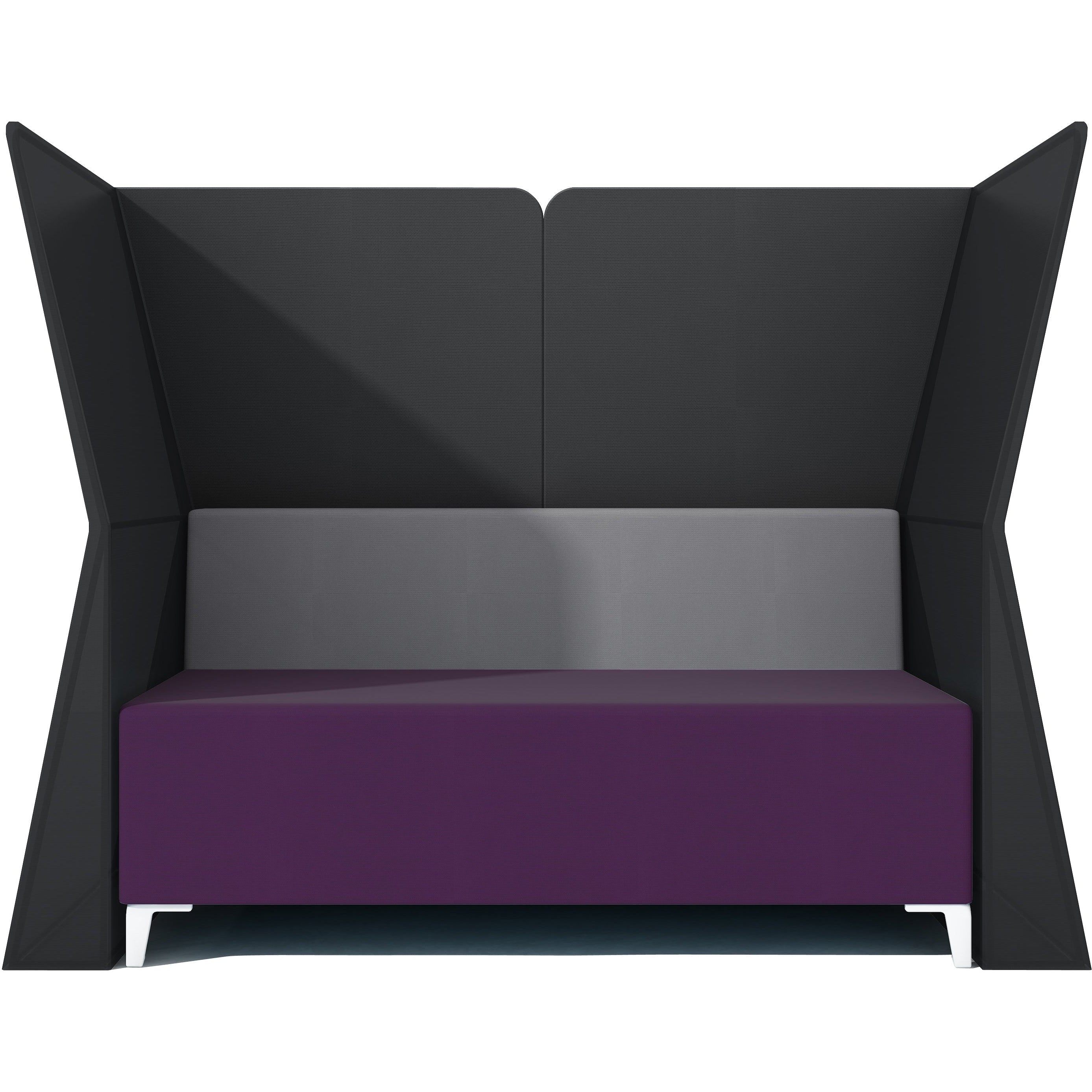 Simple 2 Seater Lounge with Corner Screens