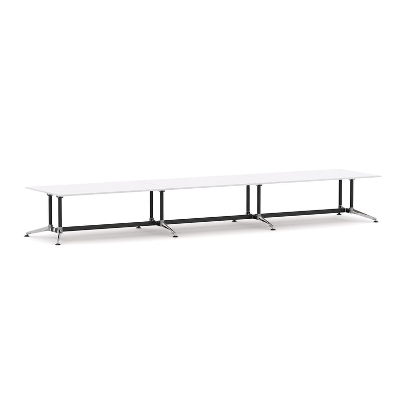 Modulus Boardroom Table Triple Span, Twin Post