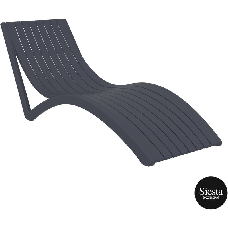 Slim Sunlounger ( Pack of 2 chairs )