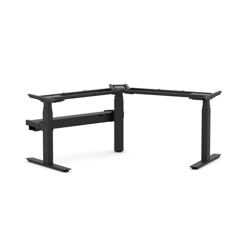 AgileMotion+ 3C/2M Electric Rectangle 120° Workstation - Frame Only