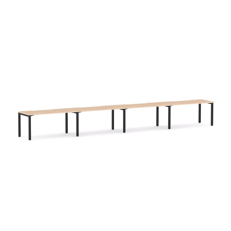 Axis 4-Person Single-sided Desk Workstation