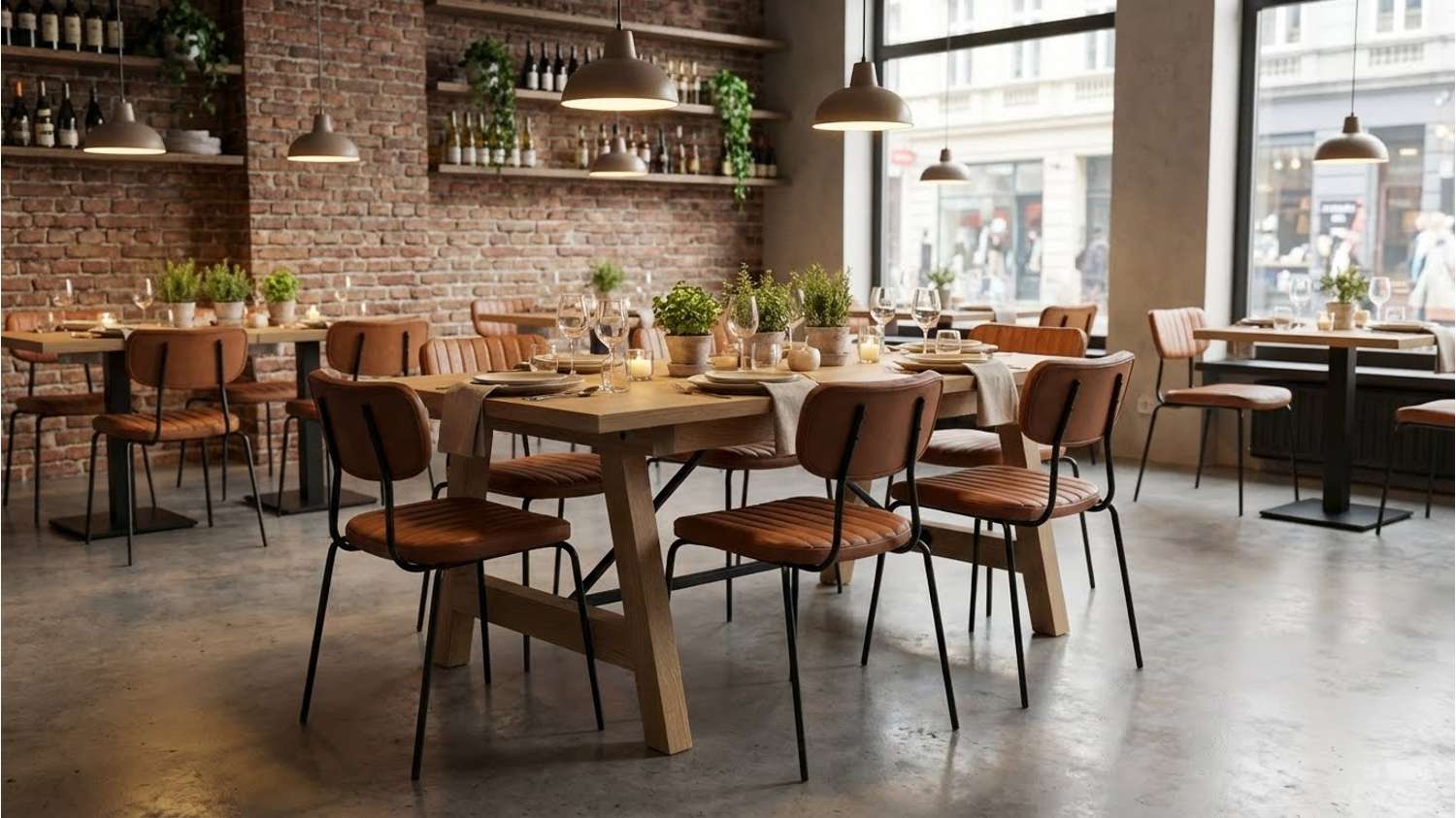 Square 40 Bar Table Kit with Werzalit Marble Top