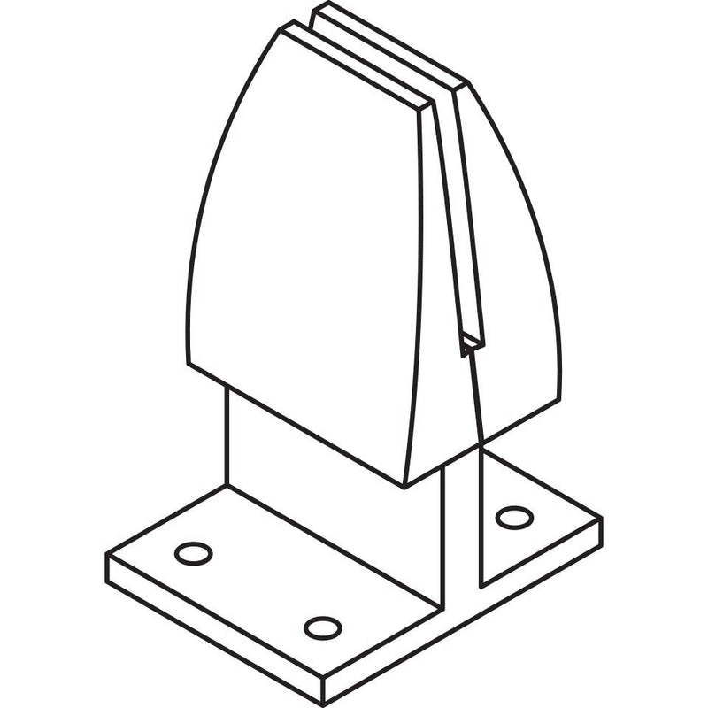 SANA Acoustic Desk Screen Clamp (Price is for 1 x Pair = 2 x Bracket)