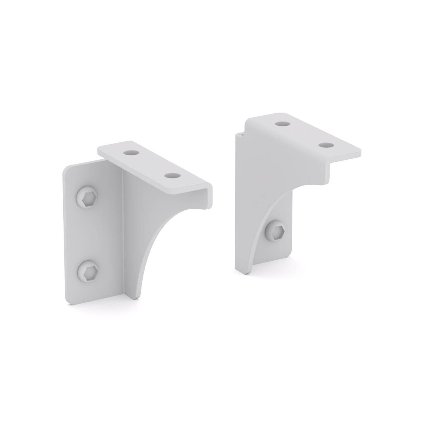 Studio 60mm 90Deg L Bracket Pair